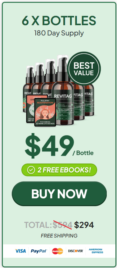 ReviTag 6 $49/bottle